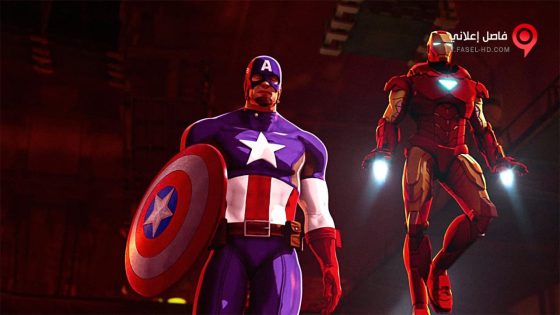 فيلم Iron Man and Captain America Heroes United 2014 مترجم