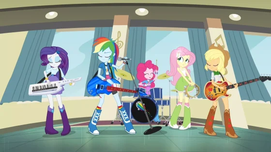 فيلم My Little Pony: Equestria Girls – Rainbow Rocks 2014 مترجم