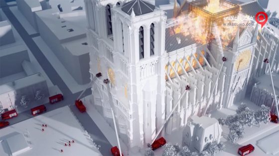 فيلم Notre-Dame Race Against the Inferno 2019 مترجم